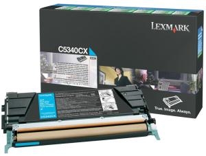 Εικόνα της LEXMARK Toner Extra High Cyan C534OCX