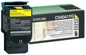 Εικόνα της LEXMARK Toner Low Yellow C540A1Y