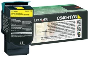 Εικόνα της LEXMARK Toner Standard Yellow C540H1YG