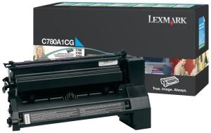 Εικόνα της LEXMARK Toner Standard Cyan C780A1CG