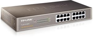 Εικόνα της TP-LINK Switch TL-SF1016DS, 16 port, 10/100 Mbps, Steel Case