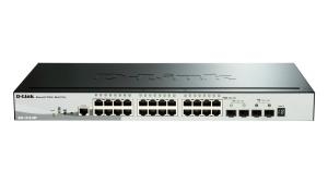 Εικόνα της D-LINK Switch DGS-1510-28P, 24-Port 10/100/1000 Mbps POE, 4-port SFP