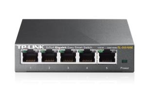 Εικόνα της TP-LINK Switch TL-SG105E, 5 port Easy Smart, 10/100/1000 Mbps, Steel Case