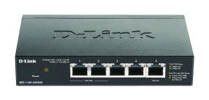Εικόνα της D-LINK DGS-1100-05PDV2 SMART 5 PORT , 2 x POE PORTS