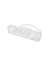 Εικόνα της Legrand SurgeArrest 4 Outlets 1m Cable Corner White 