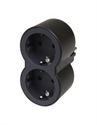 Εικόνα της Legrand SurgeArrest 2 Outlets  Black/Grey 