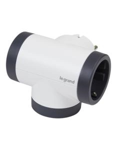 Εικόνα της Legrand SurgeArrest 3 Outlets  Black/Grey Rotating