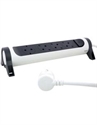 Εικόνα της Legrand SurgeArrest 4 Outlets 1.5m Cable  White/Grey Rotating