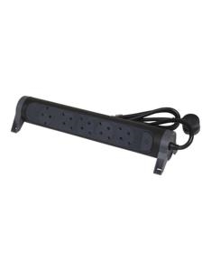 Εικόνα της Legrand SurgeArrest 5 Outlets 1.5m Cable  Black/Grey Rotating