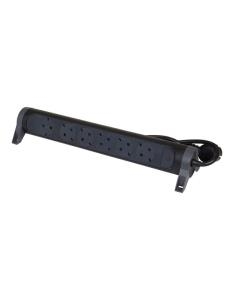 Εικόνα της Legrand SurgeArrest 6 Outlets 1.5m Cable  Black/Grey Rotating