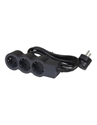 Εικόνα της Legrand SurgeArrest 3 Outlets 1.5m Cable  Black/Grey 