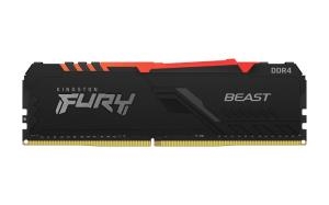 Εικόνα της KINGSTON Memory KF426C16BBA/8 FURY Beast RGB DDR4, 2666MT/s, 8GB