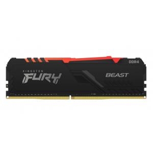 Εικόνα της KINGSTON Memory KF437C19BB1A/16 FURY Beast RGB DDR4, 3733MT/s, 16GB, RGB