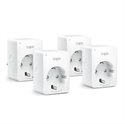 Εικόνα της TP-LINK TAPO P100 MINI SMART PLUG WIFI 4 PACK